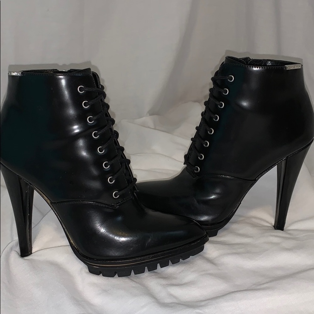 Calvin Klein heeled booties size 6
